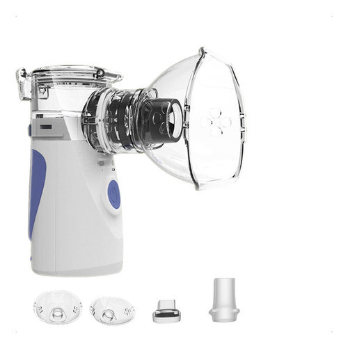 Máquina Ultrassônico Nebulizadora Portátil Inalador Nebulizador Adulto Infantil Silencioso Bivolt