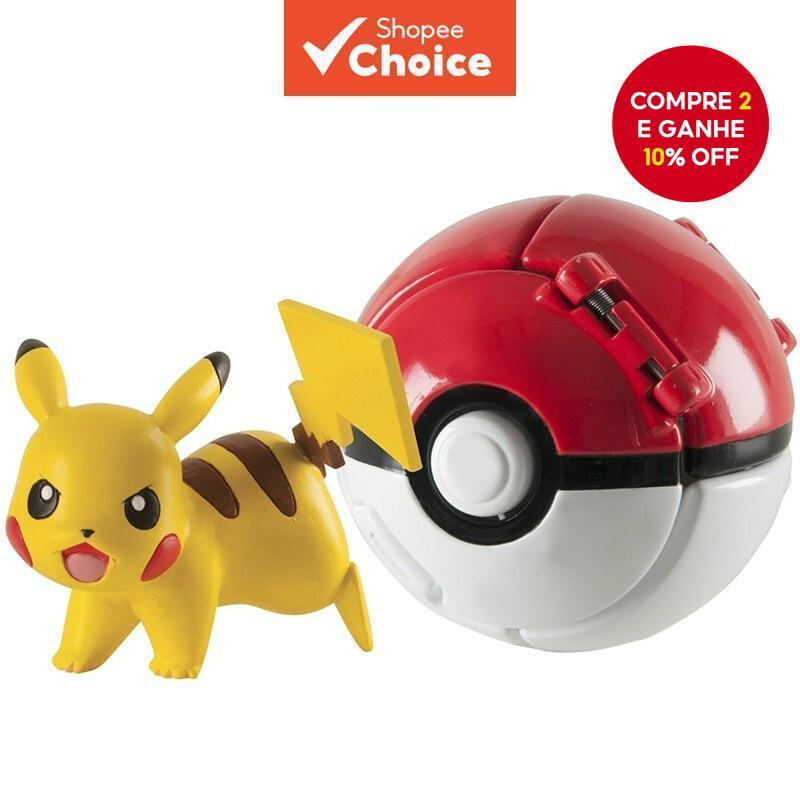 A00003 Poké Bola Poké Explosiva Explosiva Reversível ao Toque Ornamentos de Brinquedos Poké em Oferta na Shopee