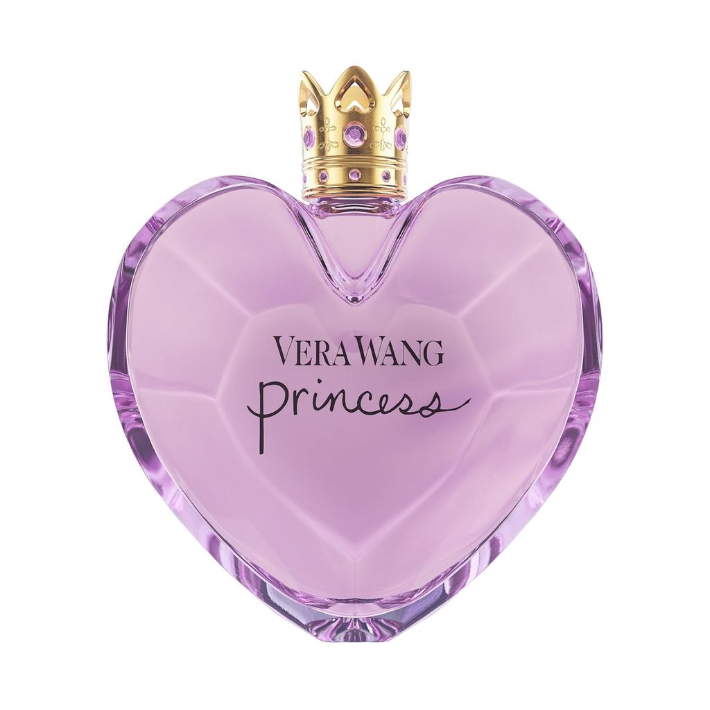 Vera Wang Princess Eau de Toilette Spray para Mulheres, Aroma de Baunilha, 3,4 Onças Fluidas