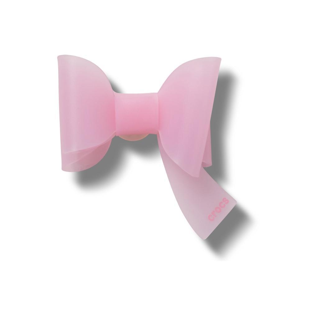 Jibbitz™ Laço Assimétrico Rosa Único em Oferta na Shopee