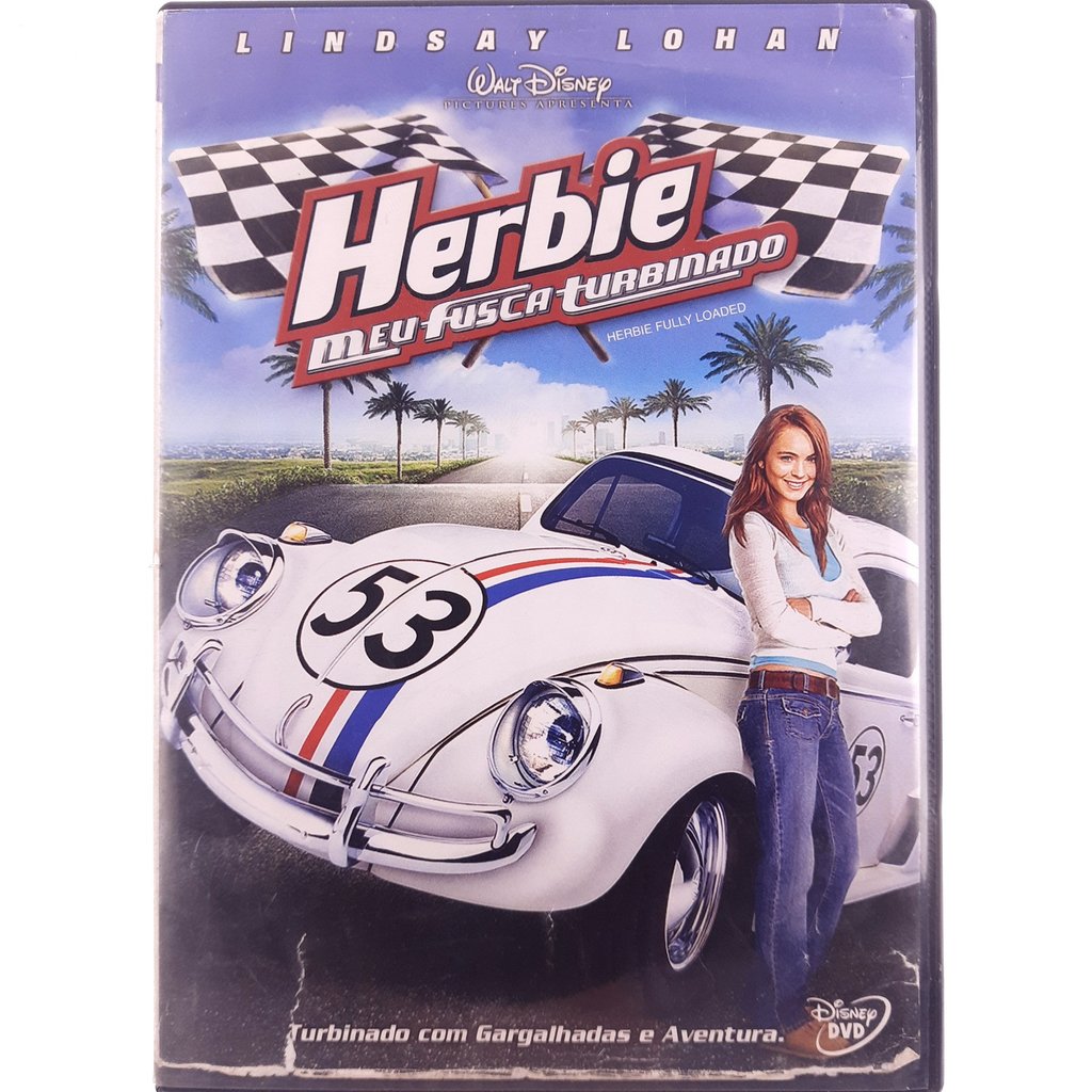 DVD Herbie Meu Fusca Turbinado - Lindsay Lohan 2005