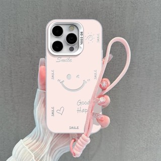 Capa de celular Rosto sorridente rosa com iPhone 17 16 15 14 13 12 11 PRO MAX XS XR 7 8PLUS SE AIR casca macia em Oferta na Shopee