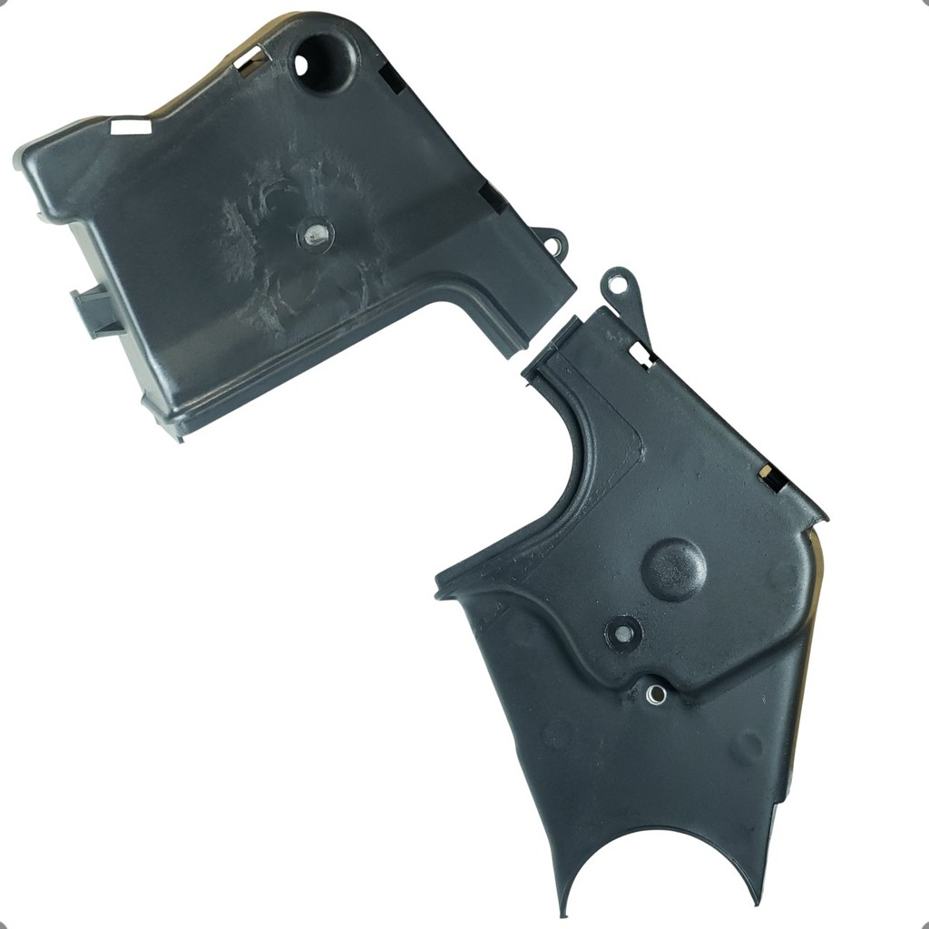 Kit Capa Proteção Correia Dentada Superior Inferior Fiat Uno Mille Fire 1.0 8v 2002 A 2008 em Oferta na Shopee