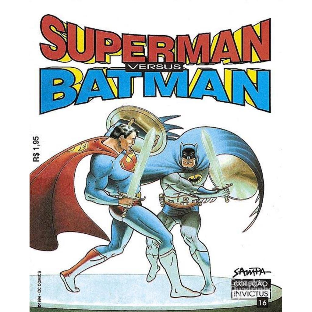 Superman Versus Batman - N° 16 Coleção Invictus (Usado) autor DC Comics