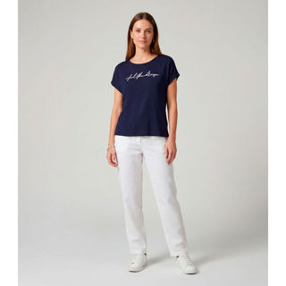 Blusa Feminina em Visco Tricot Infinita Cor Azul em Oferta na Shopee