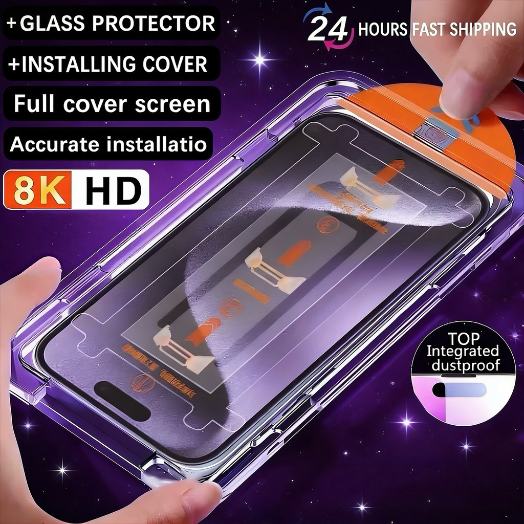 8K HD Anti-Espião Vidro Temperado Para Samsung A07 A17 A06 A16 A56 A36 A35 A55 A15 A54 A15 Automático Livre De Poeira In