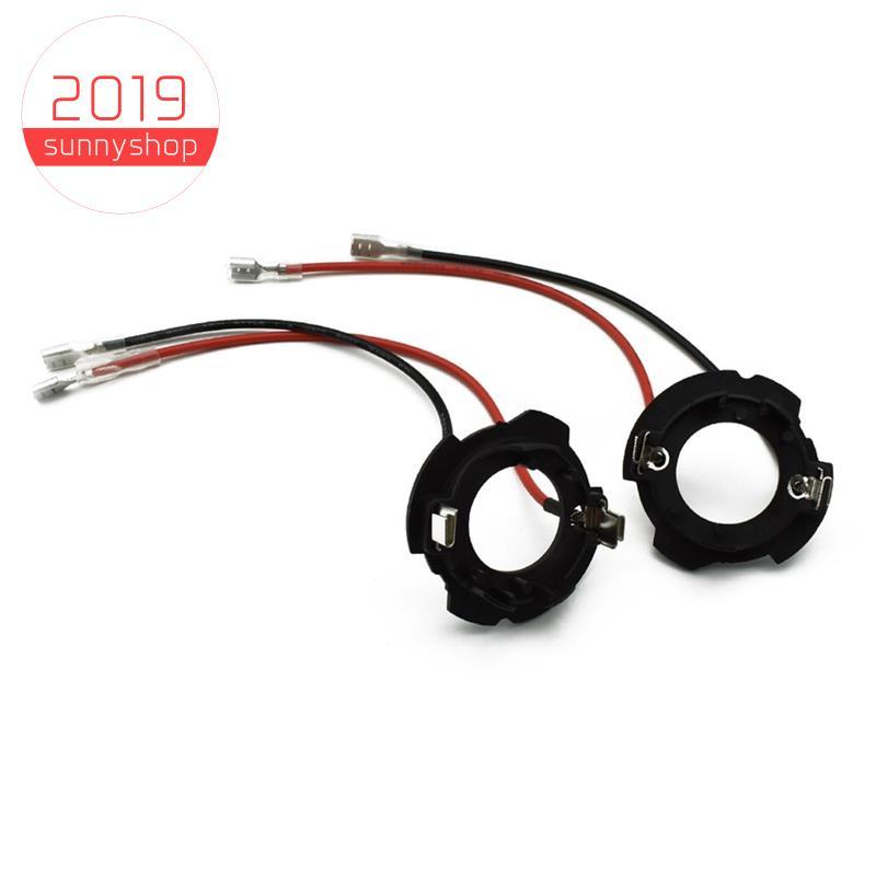 [Bestseller S] Adaptador LED H7 Para Suporte De Farol De Base De Peças Automotivas MK5 GOLF 5 Com Fio 2 Unidades D119A