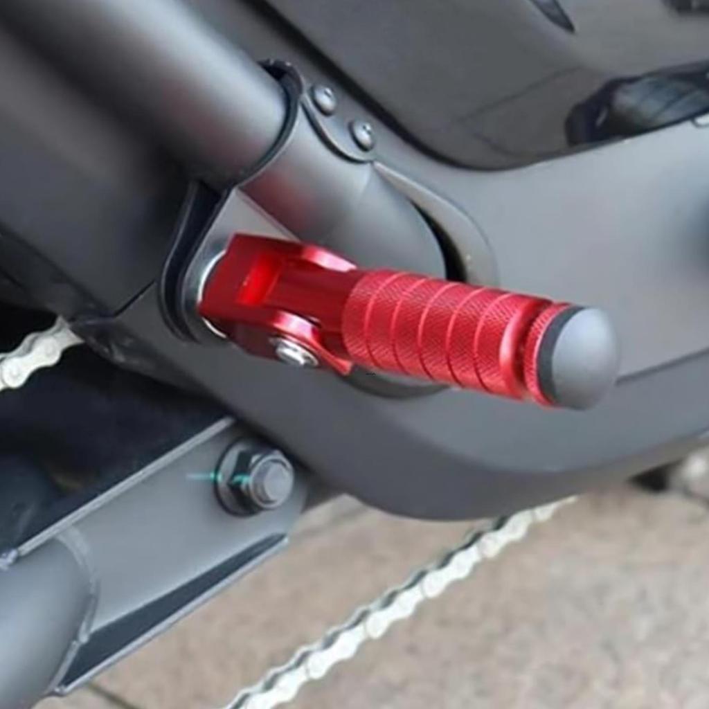 Universal 90 ° Pedaleiras Dobráveis Para Motocicleta-Apoio Os Pés Antiderrapante Bicicletas Elétricas