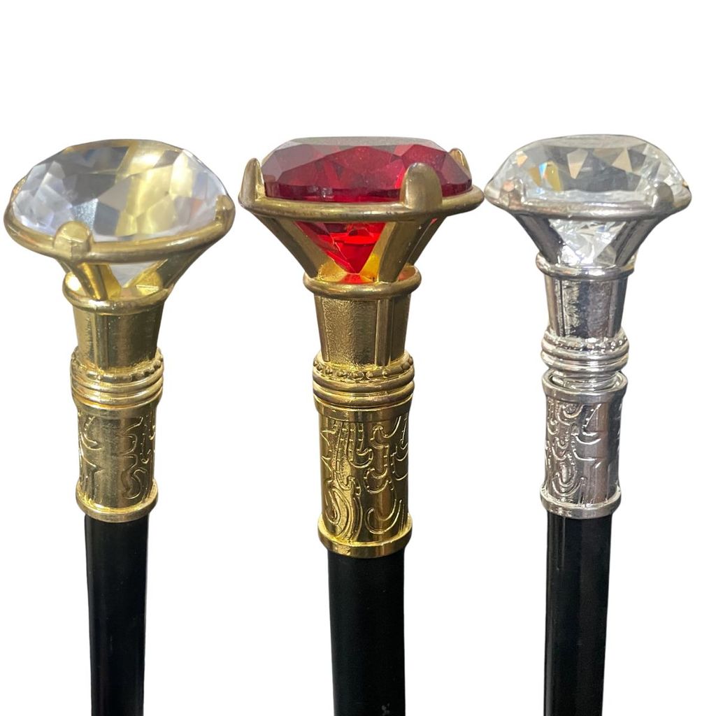Bengala Com Punhal Diamante Umbanda E Candomblé