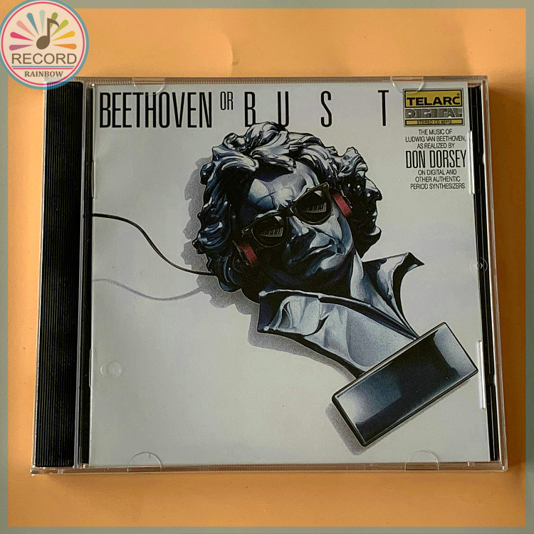 TELARC Beethoven or Bust DORSEY,DON and BEETHOVEN,LUDWIG VAN Original CD Album Lacrado Brand New BGST