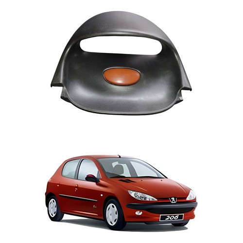 Moldura Computador Bordo Peugeot 206 207 1998 A 2006