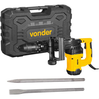 Kit 1 Martelo Rompedor MRV1315N 1300w 110V + 1 Ponteiro SDS MAX + 1 Talhadeira SDS MAX Vonder em Oferta na Shopee