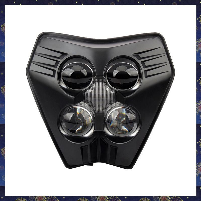 Motocross LED Farol Pavio Para EXC-F XCW SX SXW SXF 125-500 2024 2025 Peças Da Bicicleta Sujeira Motocicleta
