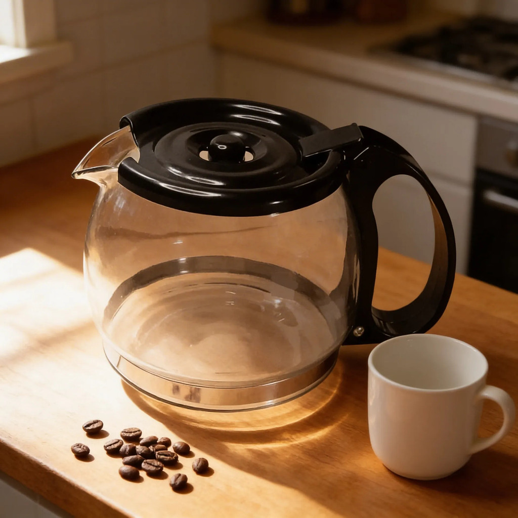 Jarra para cafeteira  Compatível  Dellar Dcm019 - 12/14 Cafés vidro forte