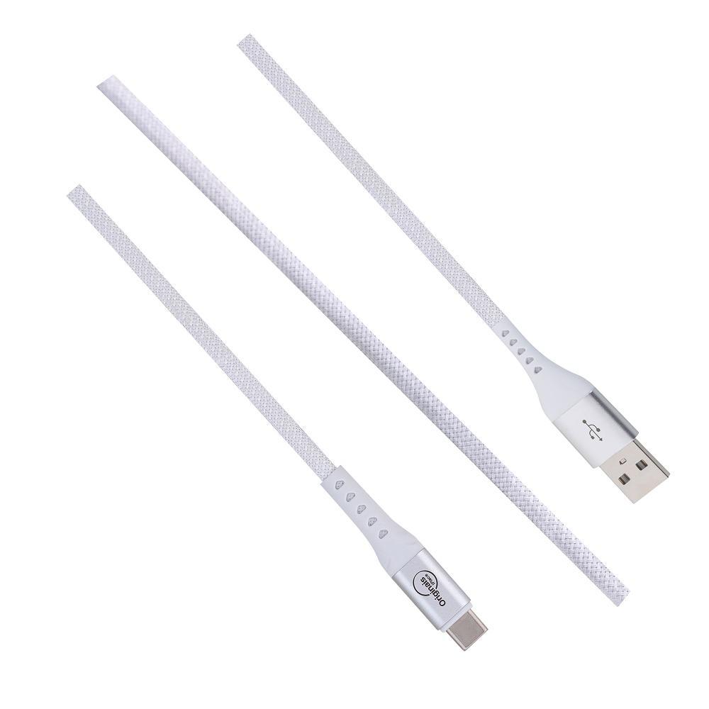 Cabo USB-A para USB-C 1,2 m, Originais iPlace, Branco