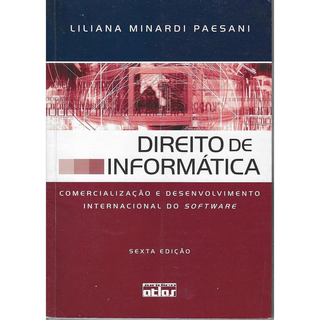 Direito de Informática autor Liliana Minardi Paesani