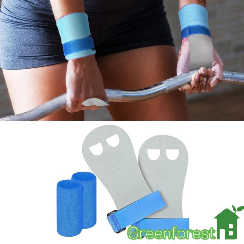 greenfor Protetores Mão Para Ginástica Pulseiras Ajustáveis, Levantamento Peso, Treino Fitness