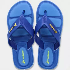 Chinelo Rider Pulse II Masculino - Azul e Amarelo