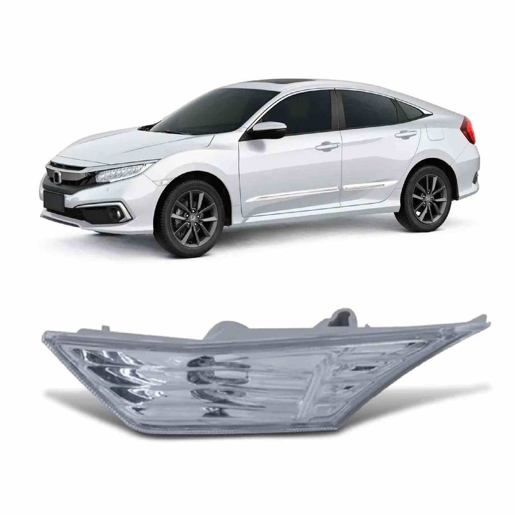 Lanterna Paralama Civic G10 2017 A 2021 Lado Esquerdo Pisca