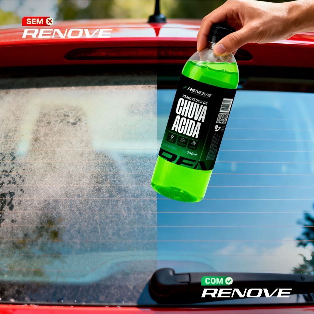 Limpador De Vidros Removedor Chuva Ácida  500ml em Oferta na Shopee