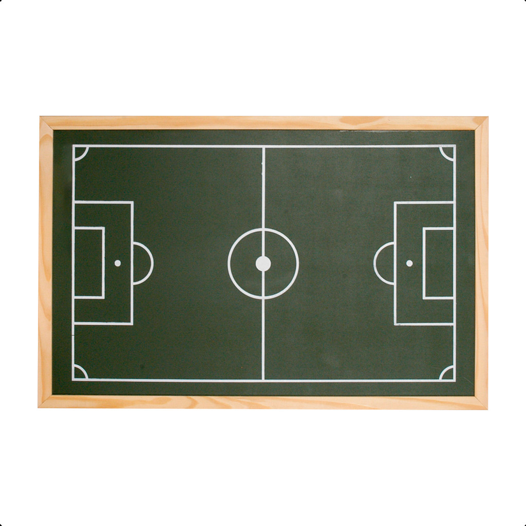Campo para Futebol de Botão Tabuleiro Estrategico e Recreativo 90x60 Cortiarte