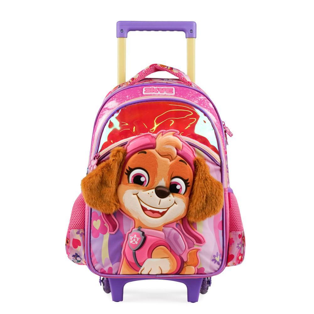 Mochila de Rodinhas Feminina Skye Rosa em Oferta na Shopee