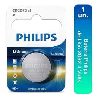 Pilha Tipo Moeda Philips CR2032 CR2032P1L/59 C/1 Und - ENVIO IMEDIATO em Oferta na Shopee