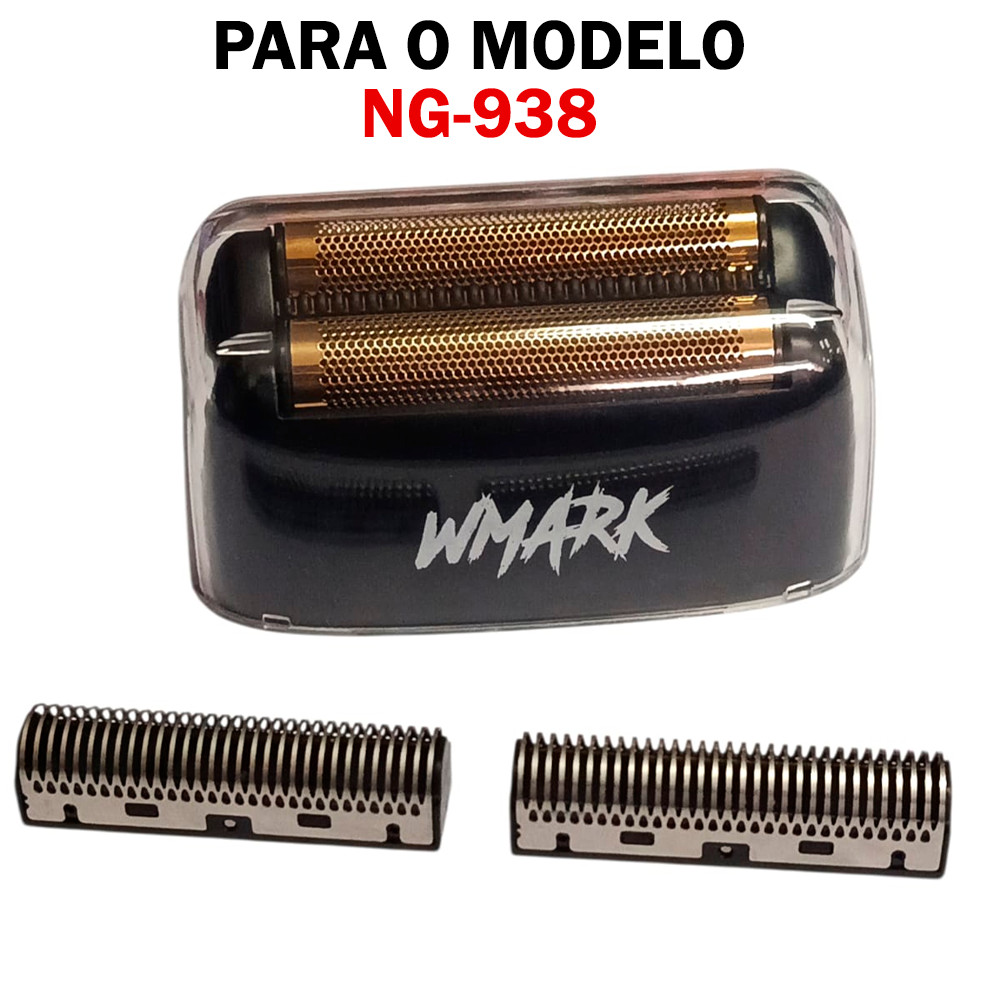 Refil Tela e Lamina De Reposicao Cabeca da Shaver 938 Preto