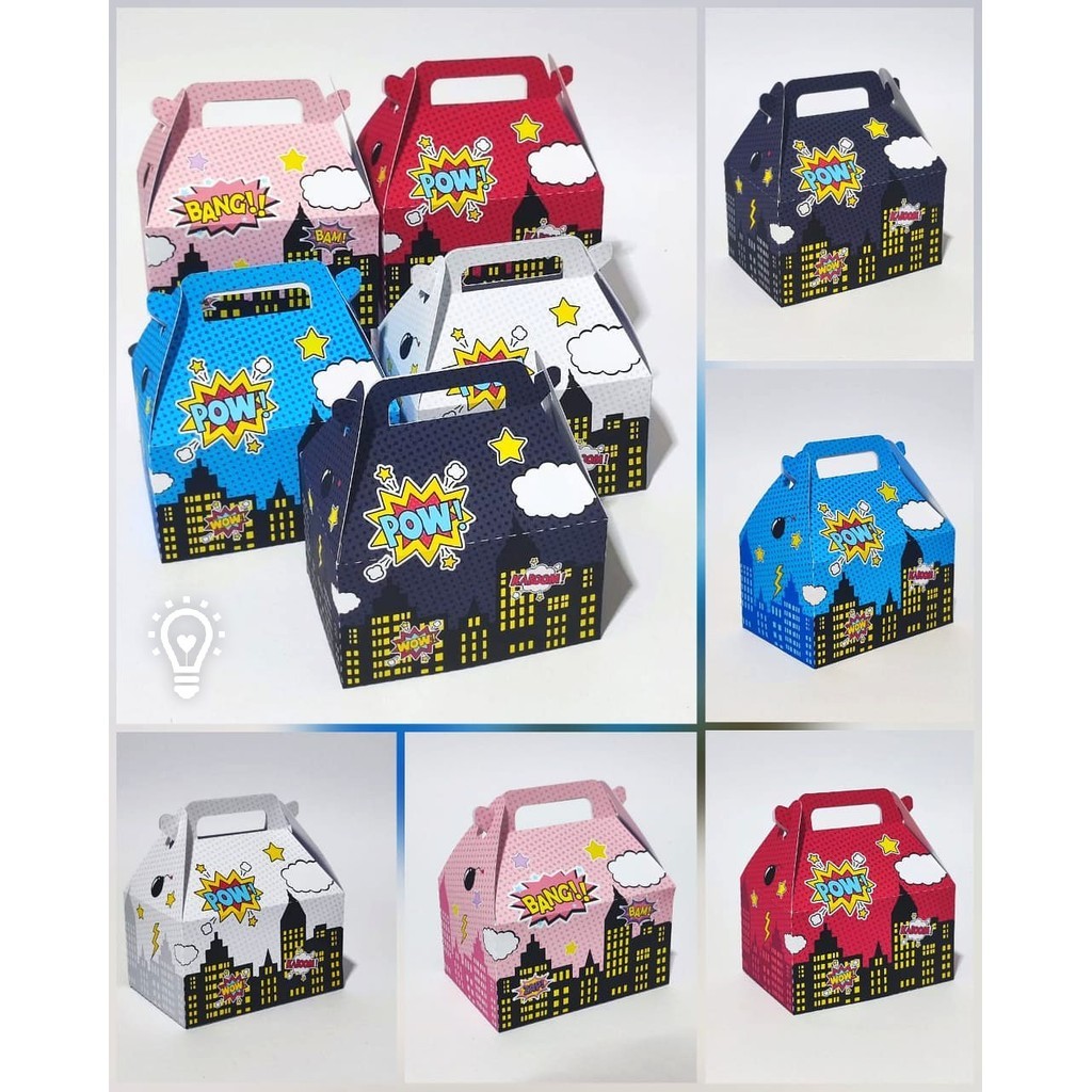 Lembrancinha Aniversário Personalizado Kit Maleta Herois Cidade Oferta