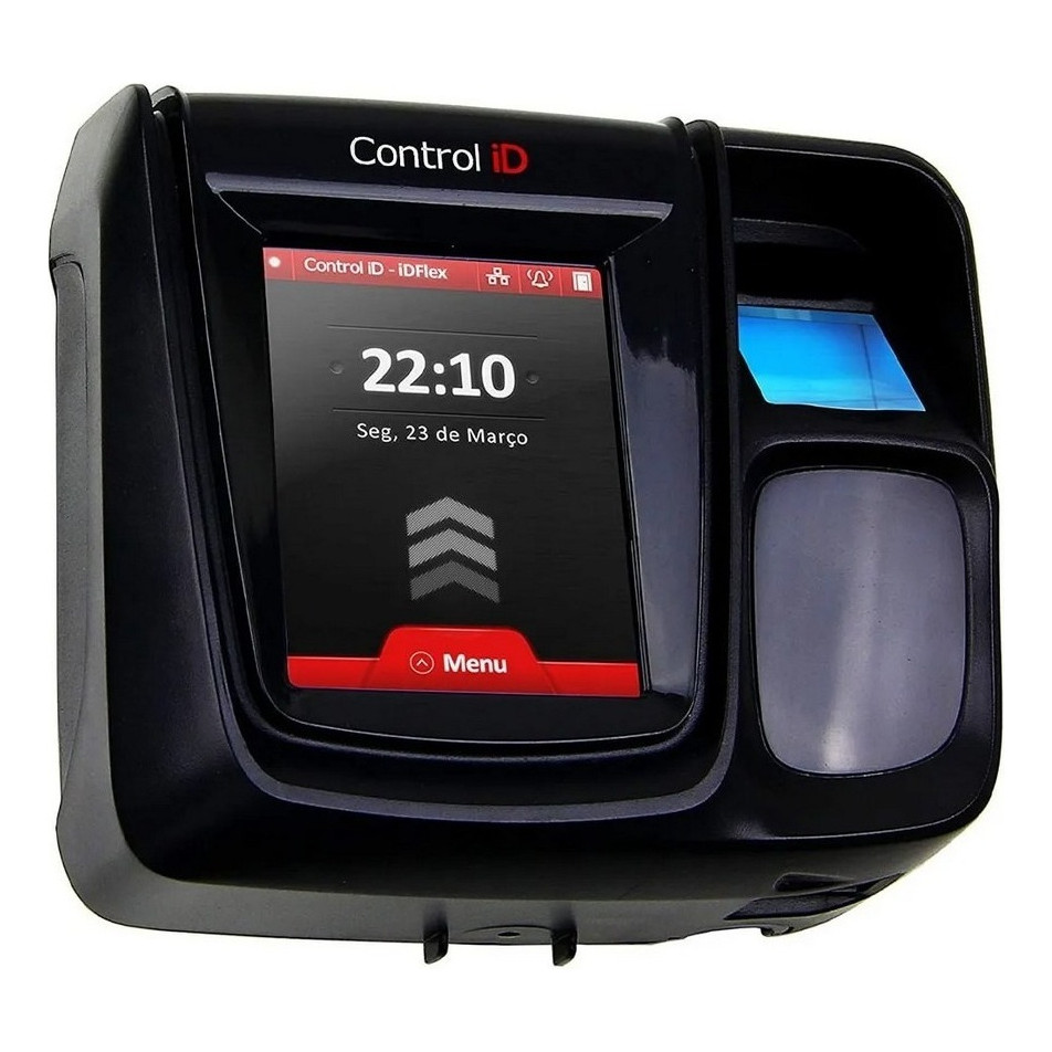 Controlador Biométrico IDFlex Lite Bio Prox ASK Control ID IP65 Leitor RFID Cartão Proximidade Empresas