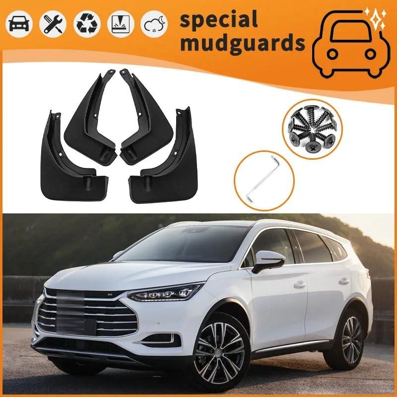 Para 18-24 Modelos De BYD Tang Guarda-Lamas Fender Mudflaps Dianteiro Traseiro Flares Respingo Guardas Capa Acessórios D