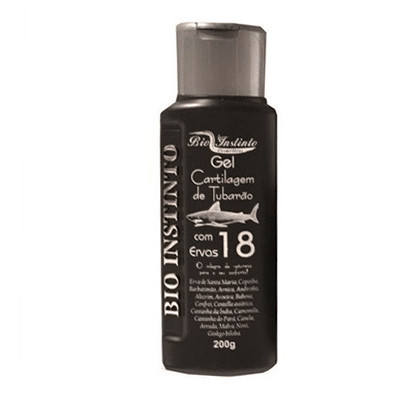 . Certo Produtos Naturais Gel Cartilagem de Tubarão com 18 Ervas 200g Bio Instinto