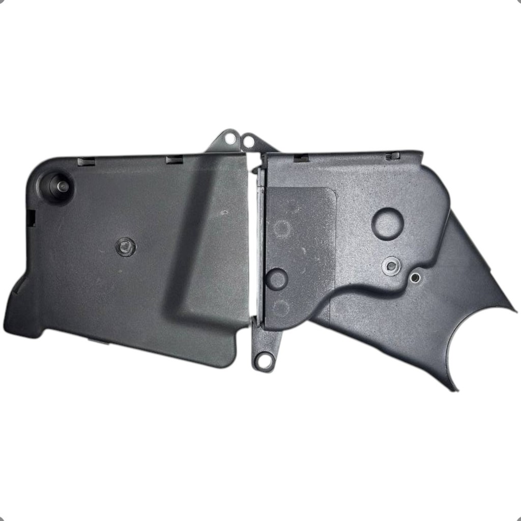 Kit Capa Proteção Correia Dentada Superior Inferior Fiat Novo Uno Palio Grand Siena Strada Fire Evo