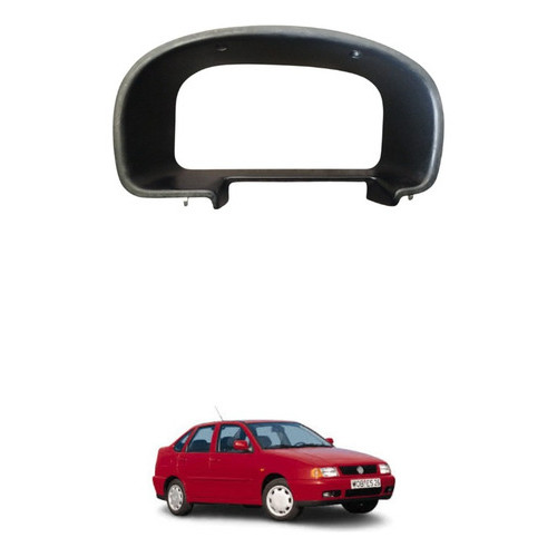 Moldura Painel Instrumentos Vw Polo Classic 1995/2002 Preto