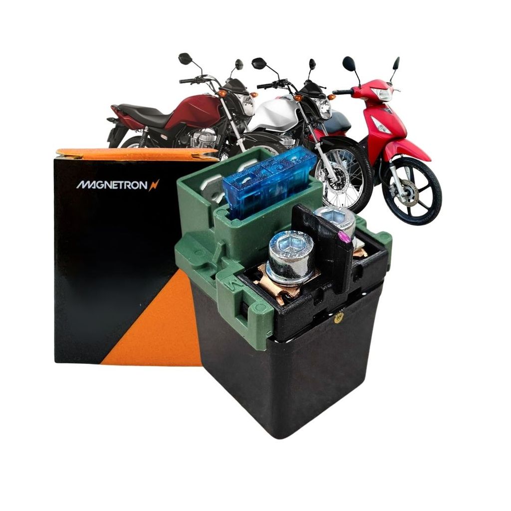 Relé Partida Para Honda Biz 125 09 a 10 Cg Cargo 125 150 160 Start 150 Start 160 Magnetron 90280490
