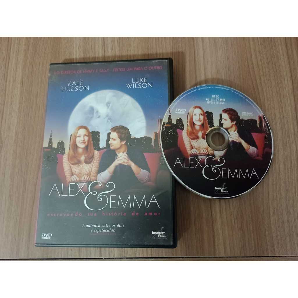 DVD ALEX E EMMA ESCREVENDO UMA HISTORIA DE AMOR - ORIGINAL