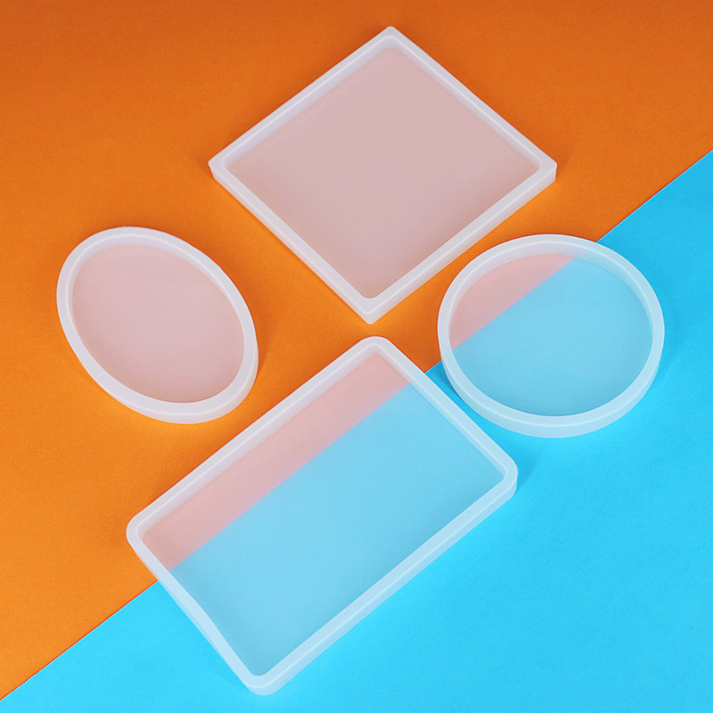 Molde de Silicone para Base com Cabo em Resina Epóxi – Molde Prensa DIY Ferramenta