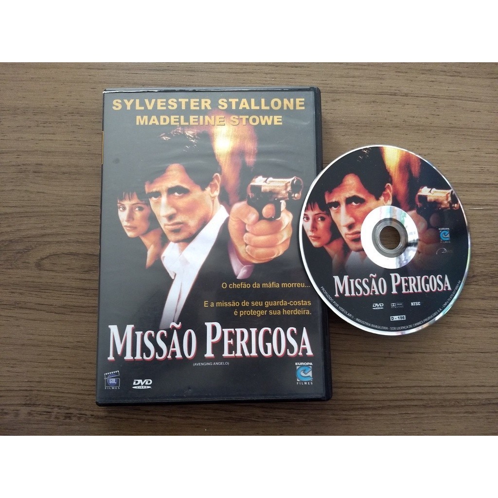 DVD MISSAO PERIGOSA - ORIGINAL