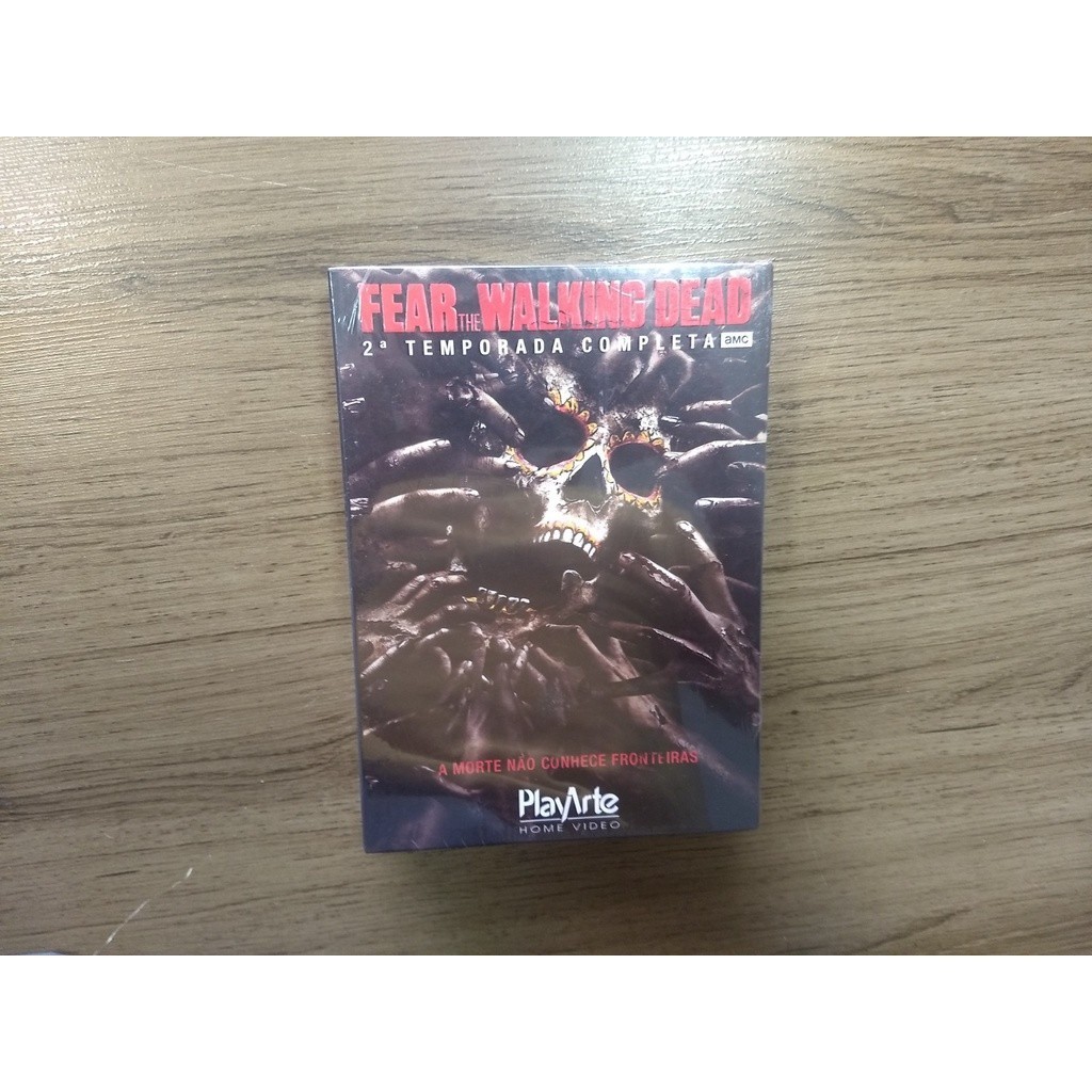 BOX DVD FEAR THE WALKING DEAD - SEGUNDA TEMPORADA - ORIGINAL, NOVO, LACRADO