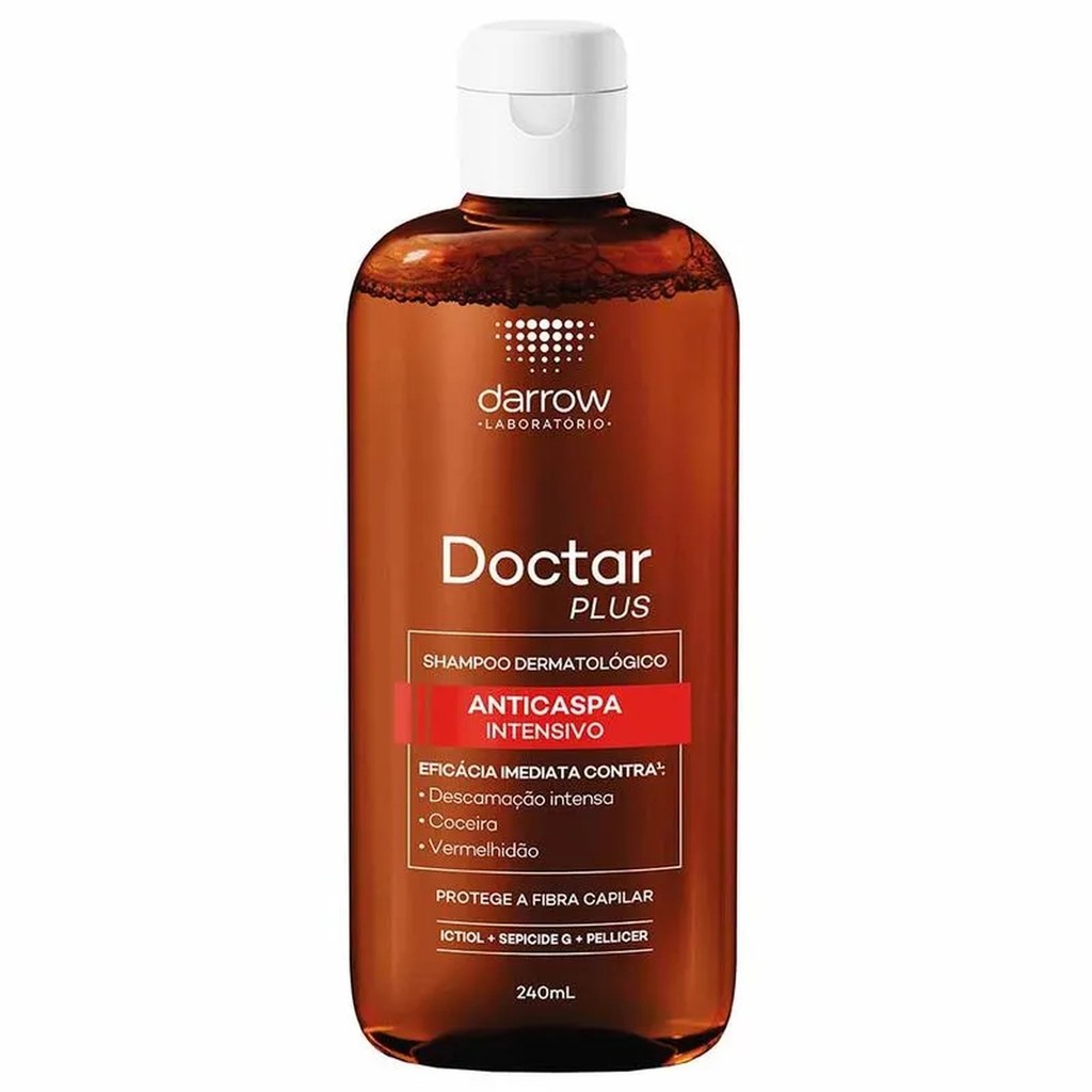 Darrow Doctar Plus Shampoo Anticaspa Intensivo 240ml