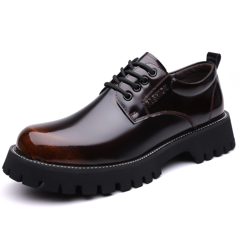 Sapatos Masculinos Casuais Minimalistas vintage De Couro De Negócios Tamanho 38-48