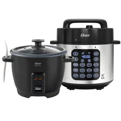 Kit Panela de Pressão e Panela de Arroz Elétrica Oster