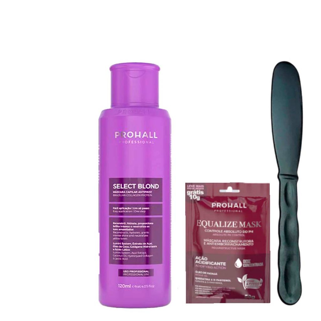 Progressiva para fios Loiros Select Blond 120ML Prohall