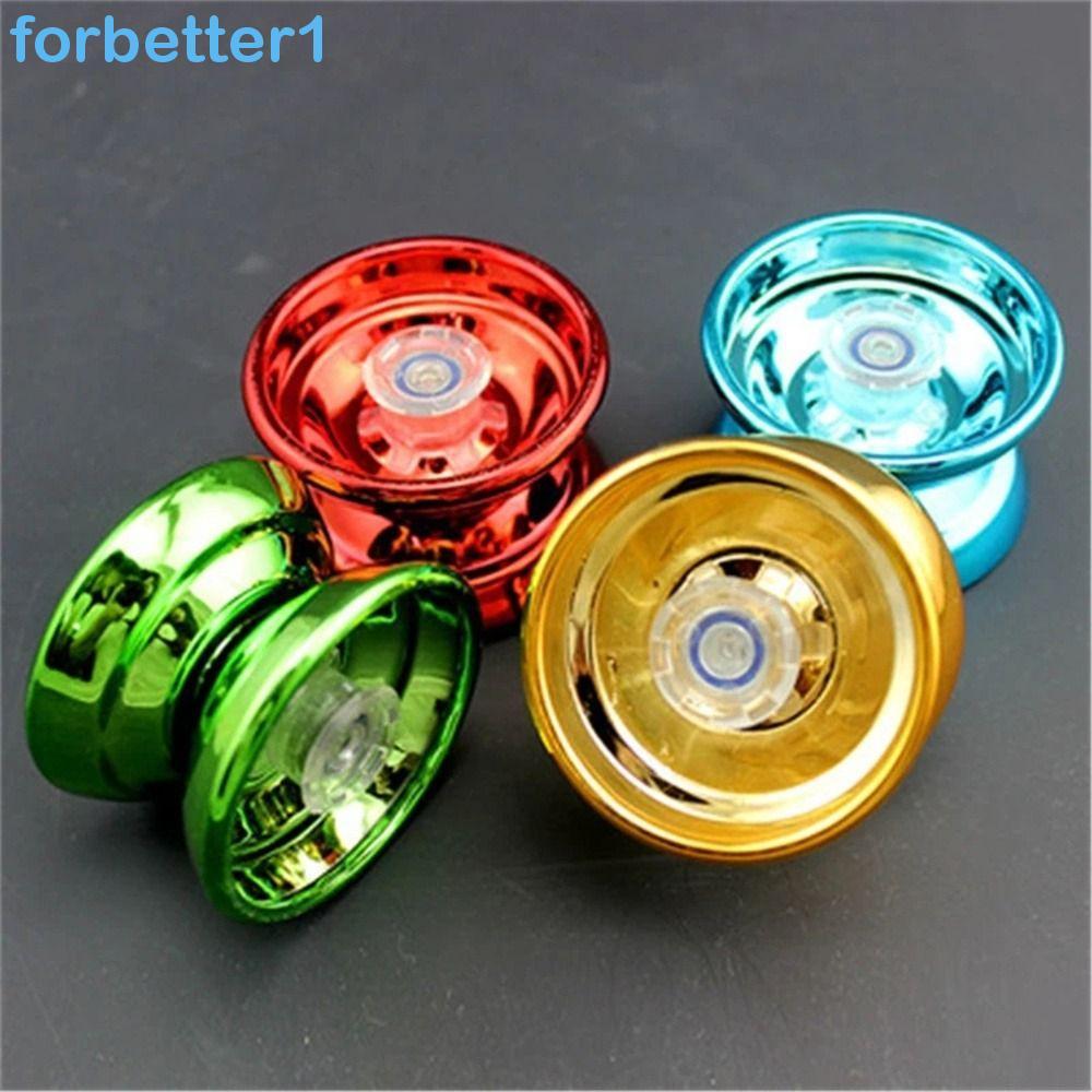 FORBETTER Metal Yoyo Profissional De Alta Velocidade Para Crianças Iniciantes Menino Brinquedos Luminosos