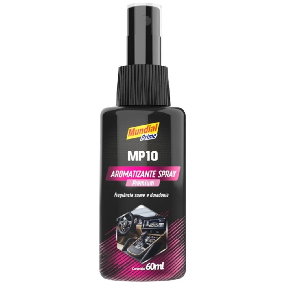 Aromatizante Automotivo Pump 60ml Premium Mundial Prime