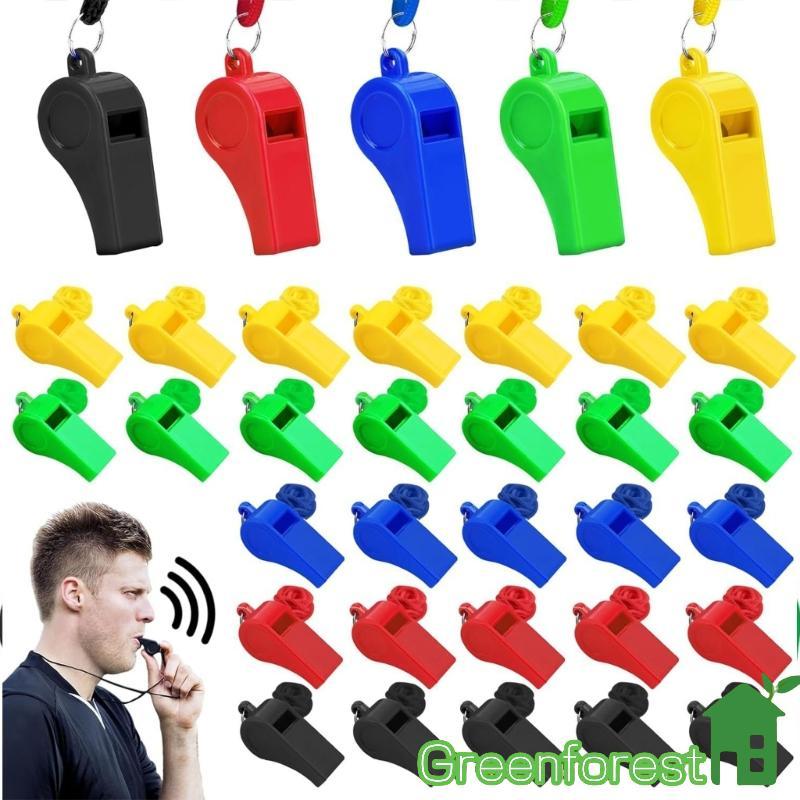 greenfor 12 Peças Apito Profissional Cordão Som Nítido Treinadores Futebol Whistl