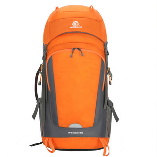 Mochila unissex 65L para atividades ao ar livre, caminhada, escalada, ultraleve, multifuncional, grande capacidade, bols