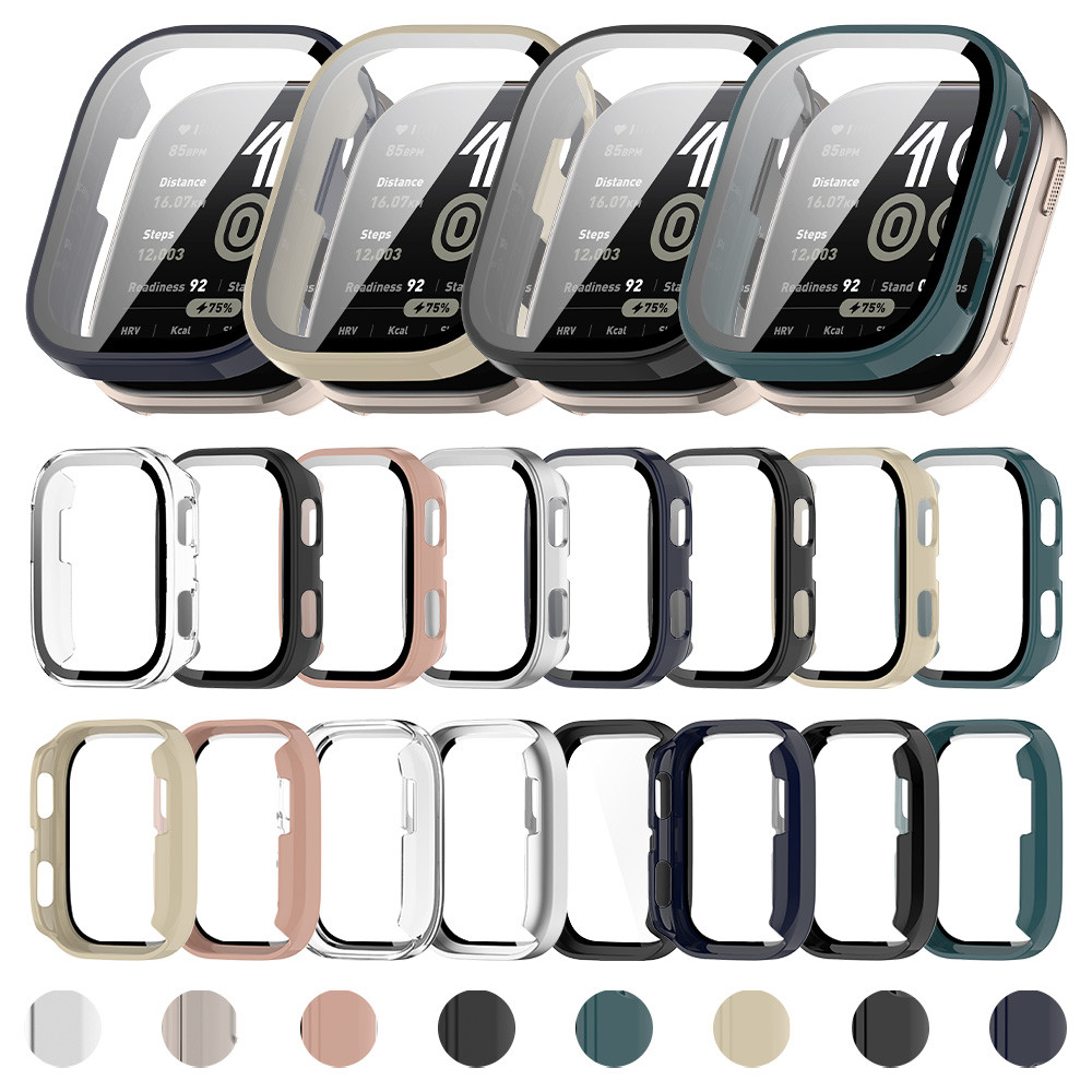Capa Para PC Smartwatch Relógio Inteligente Amazfit Bip 6 Anti Gores Protetor De Tela De Vidro Temperado Completo Acessó