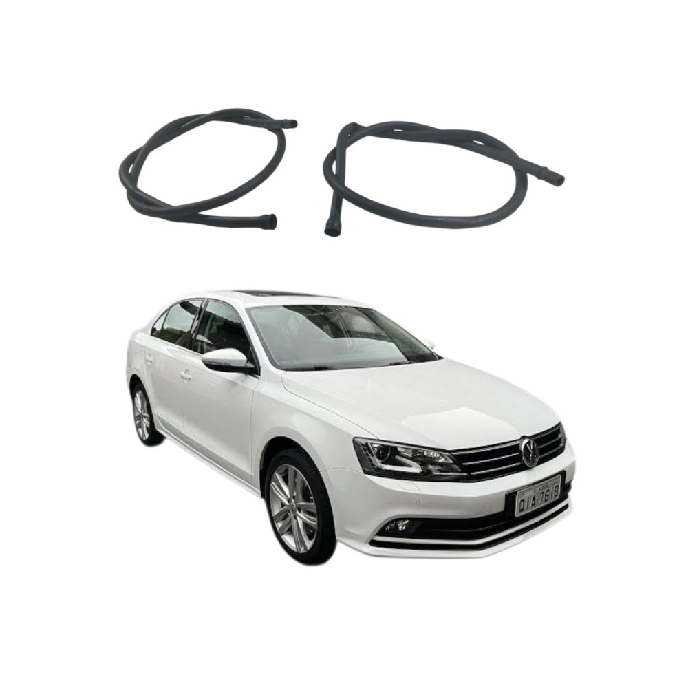 Par Mangueira Dreno Água Teto Solar Vw Jetta 2.0 Tsi 2016