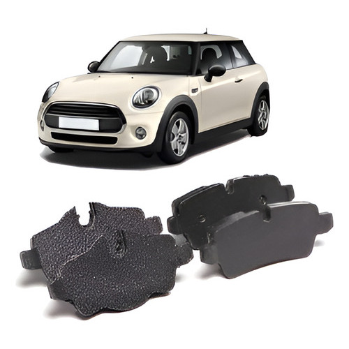 Pastilha Freio Traseira Mini Cooper 1.6 Aut. 2009 Em Diante
